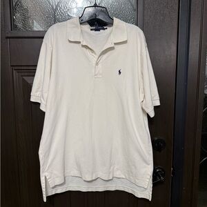 Polo Golf by Ralph Lauren Men's Off-White Polo Shirt